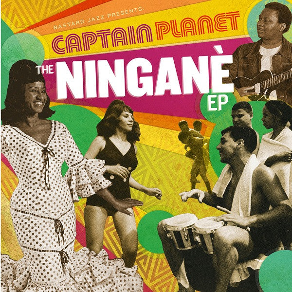 Captain Planet (3) : The Ningané EP (12", EP)