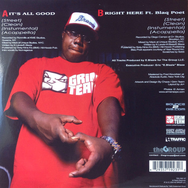 Kamakaze* : It's All Good / Right Here (12")