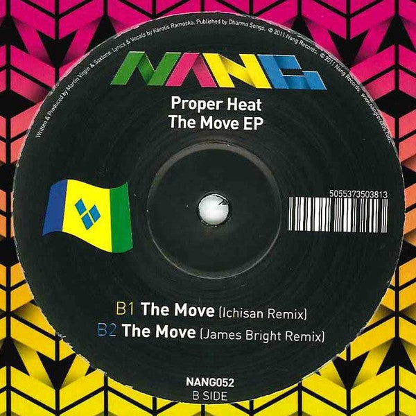 Proper Heat : The Move EP (12", EP)