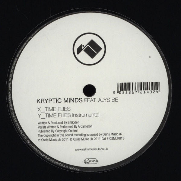 Kryptic Minds : Time Flies (12")