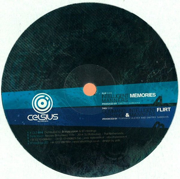 Intelligent Manners / Command Strange & Intelligent Manners : Memories / Flirt (12")