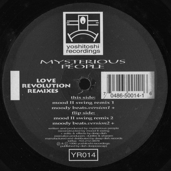 Mysterious People : Love Revolution Remixes (12")