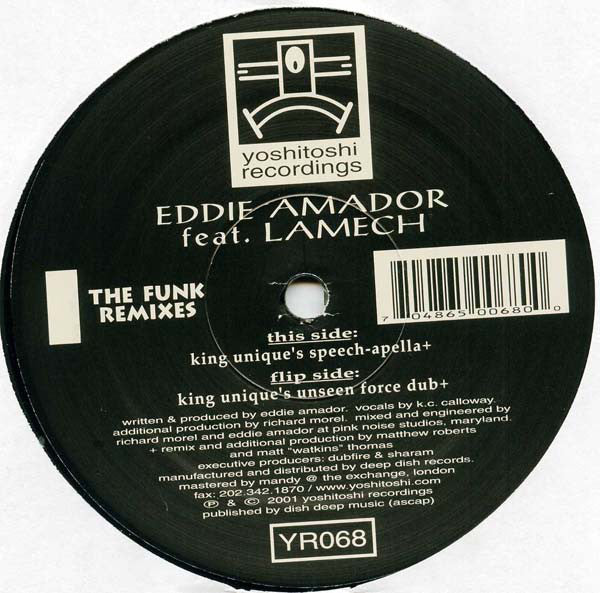 Eddie Amador : The Funk (Remixes) (2x12")