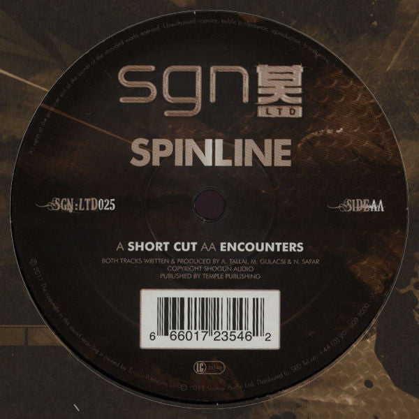 Spinline : Short Cut / Encounters (12")