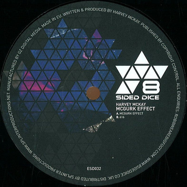 Harvey McKay : McGurk Effect EP (12")