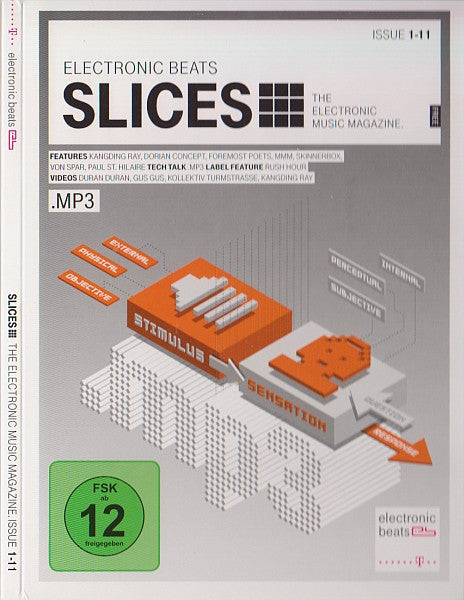 Various : Slices - The Electronic Music Magazine. Issue 1-11 (DVD-V, PAL, DVD)