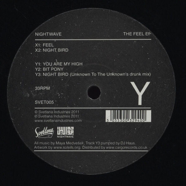 Nightwave (2) : The Feel EP (12")