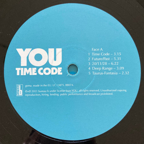 You (4) : Time Code (LP, Album, RE, RM, 180)