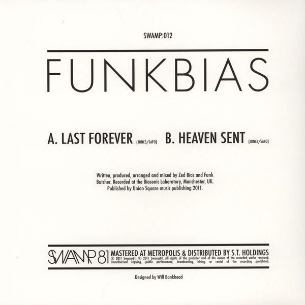 Funkbias : Last Forever (12")