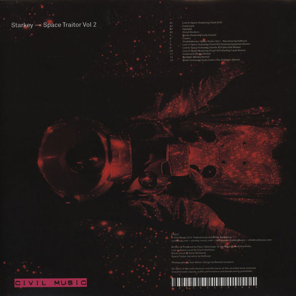 Starkey : Space Traitor Vol. 2 (12", EP + CD)