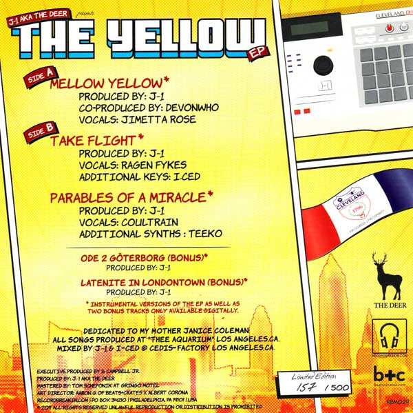 J-1 : The Yellow EP (7", Ltd)