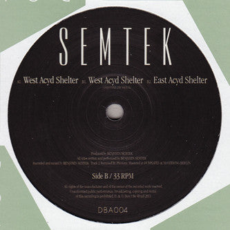 Semtek : West Acyd Shelter (12")