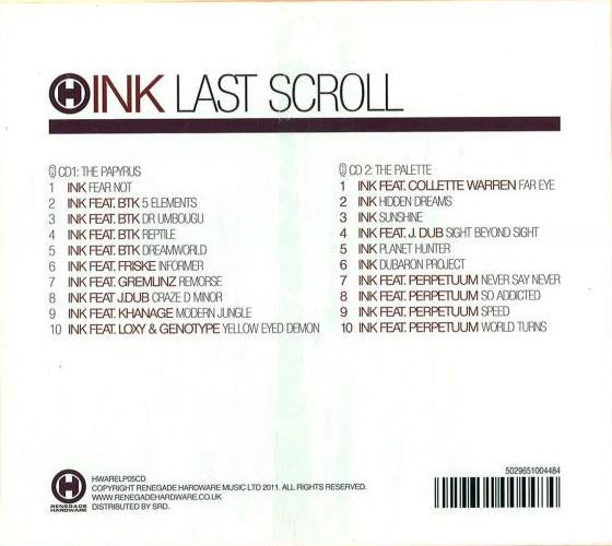 DJ Ink : Last Scroll (2xCD, Album)