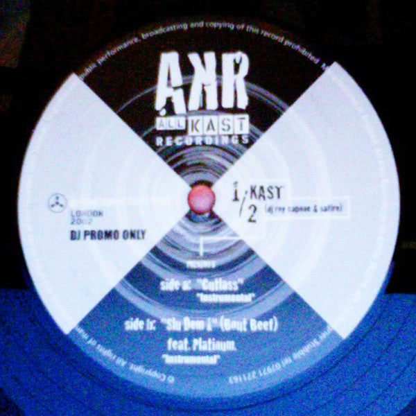 1/2 Kast Feat. Safire Bliss : Cutlass / Slu Dem 1 ('Bout Beef) (12", Promo)