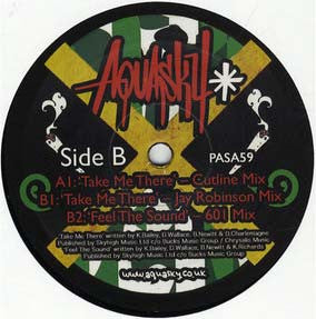 Aquasky : Take Me There (Remixes) (12")