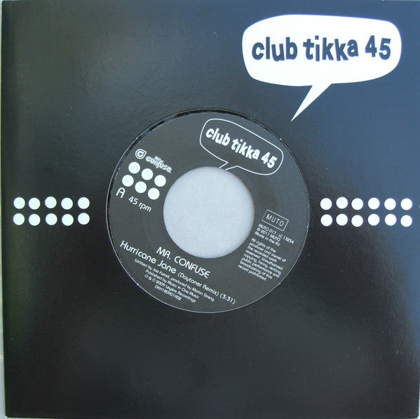 Mr. Confuse / Daytoner & DJ Benz : Hurricane Jane / Benz Bargain Bin Bossa (7")
