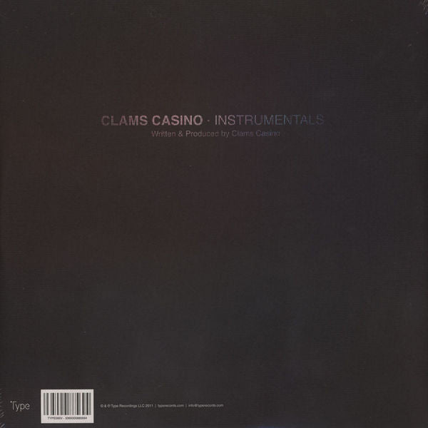 Clams Casino : Instrumentals (2xLP, Album)