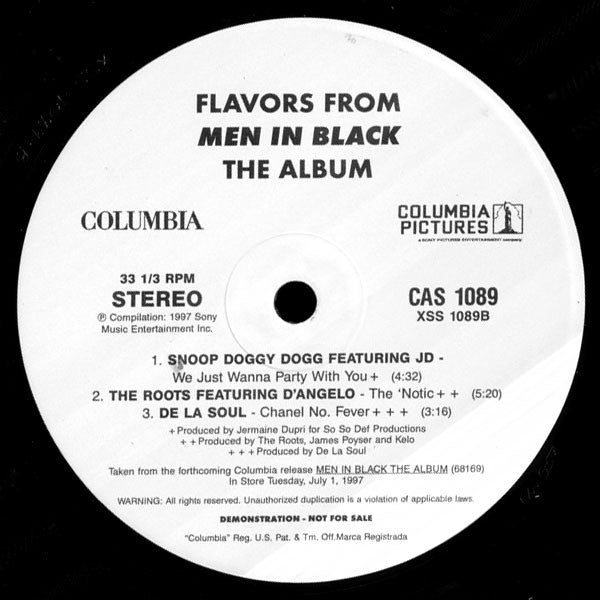 Various : Flavors From Men In Black The Album (12", Promo, Smplr)