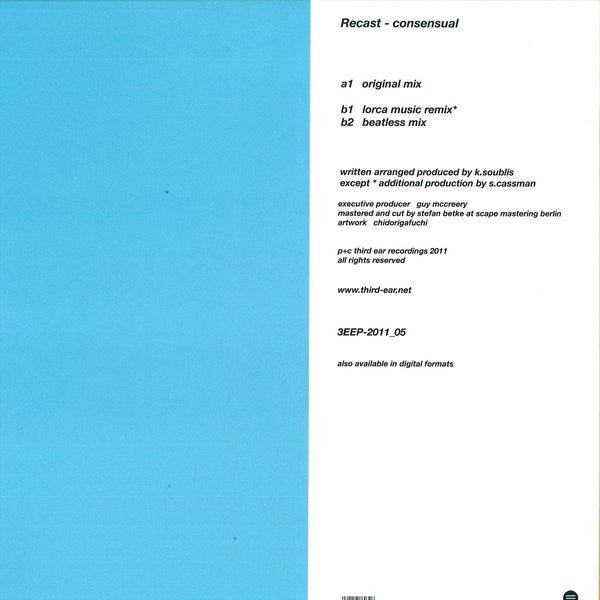 Recast (2) : Consensual (12", EP)