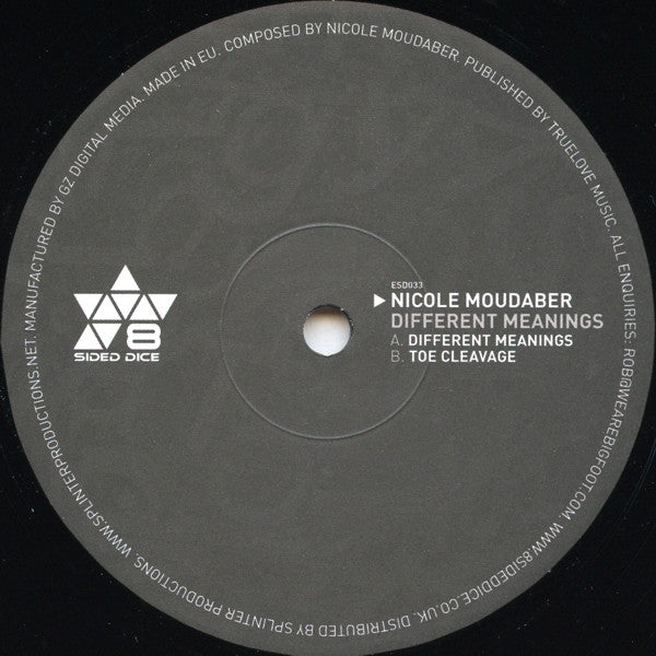 Nicole Moudaber : Different Meanings (12")