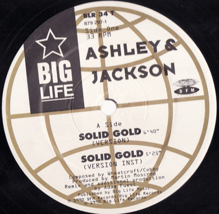 Ashley & Jackson : Solid Gold (12")