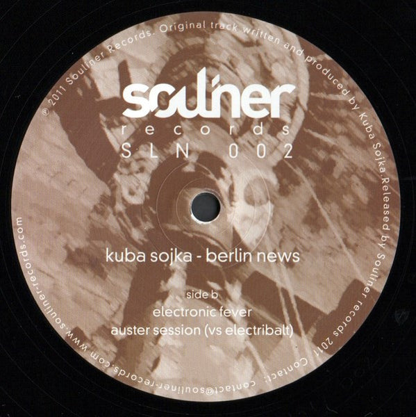 Kuba Sojka : Berlin News (12")