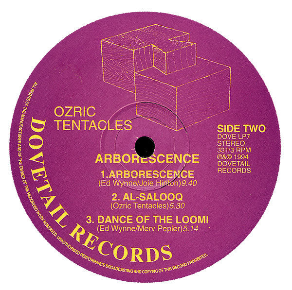 Ozric Tentacles : Arborescence (2xLP, Album)