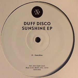 Duff Disco : Sunshine EP (12", EP)