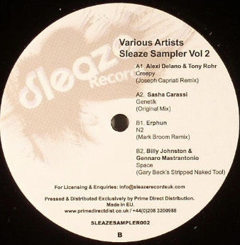 Various : Sleaze Sampler Vol 2 (12")