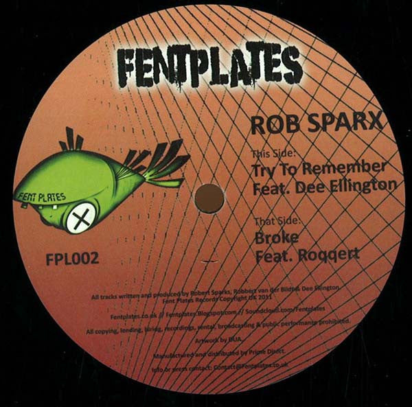 Rob Sparx : Broke (12")