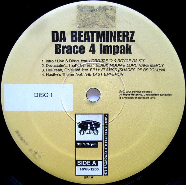 Da Beatminerz : Brace 4 Impak (2xLP, Album)