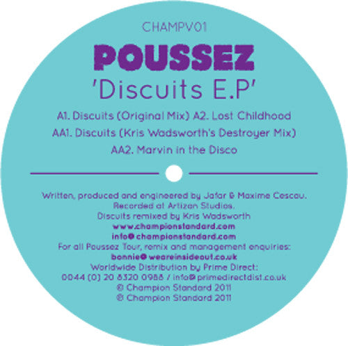 Poussez : Discuits EP (12")