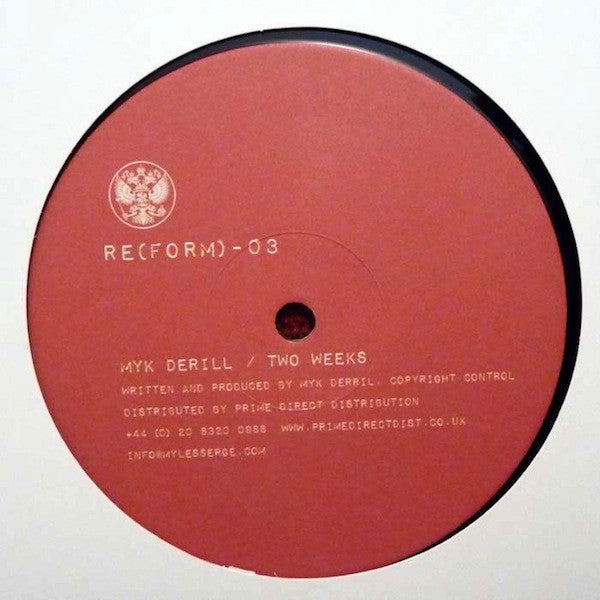 Myk Derill : Two Weeks (12")