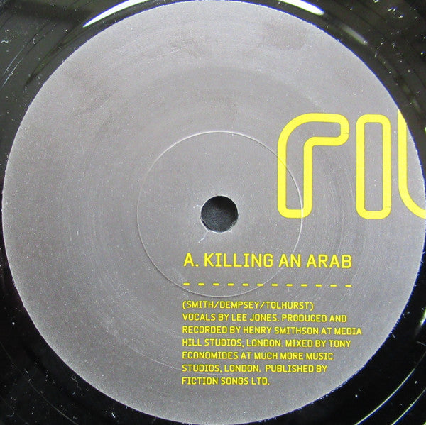 Riton : Killing An Arab (7")