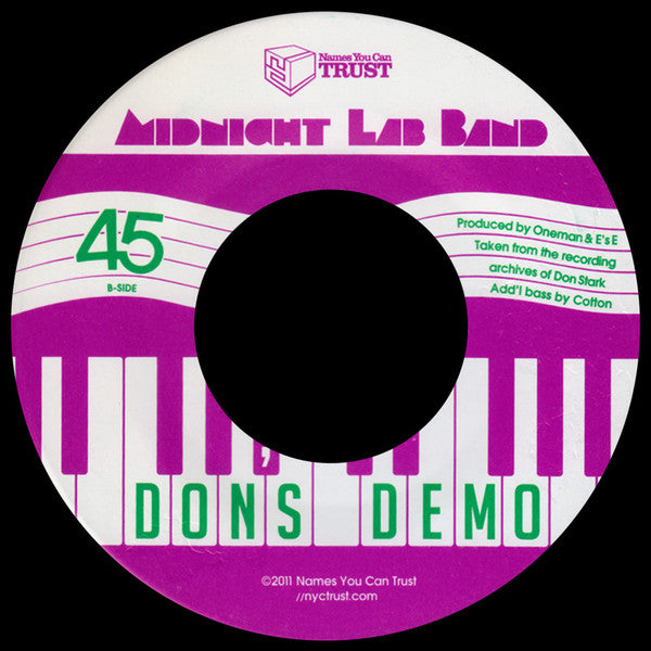 Midnight Lab Band : Laser Tag (7", Single)