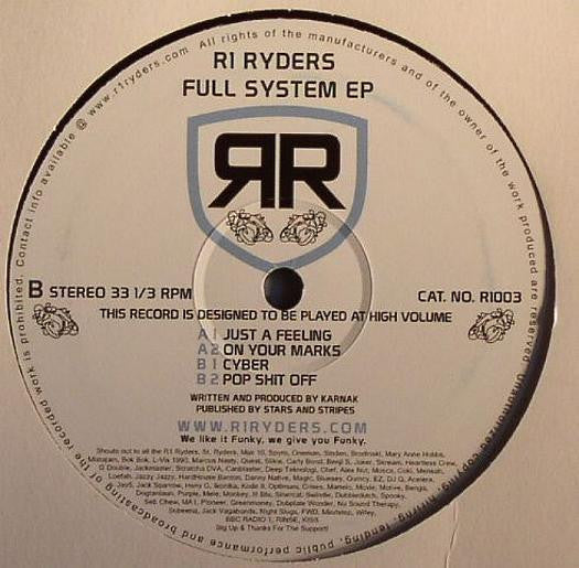 R1 Ryders : Full System EP (12")