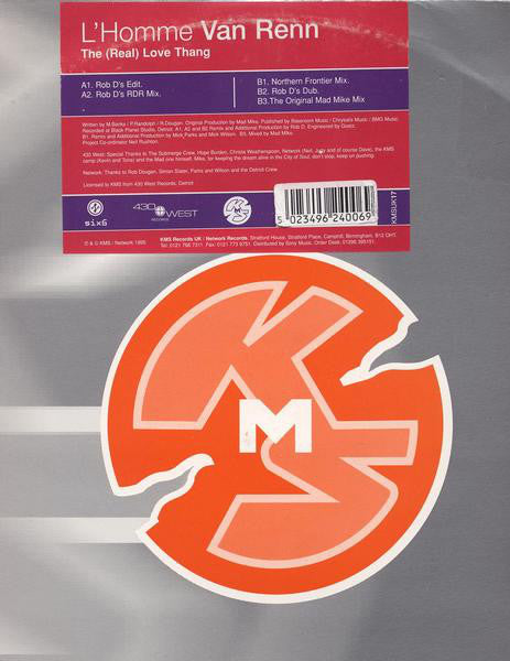 L'Homme Van Renn : The (Real) Love Thang (12")