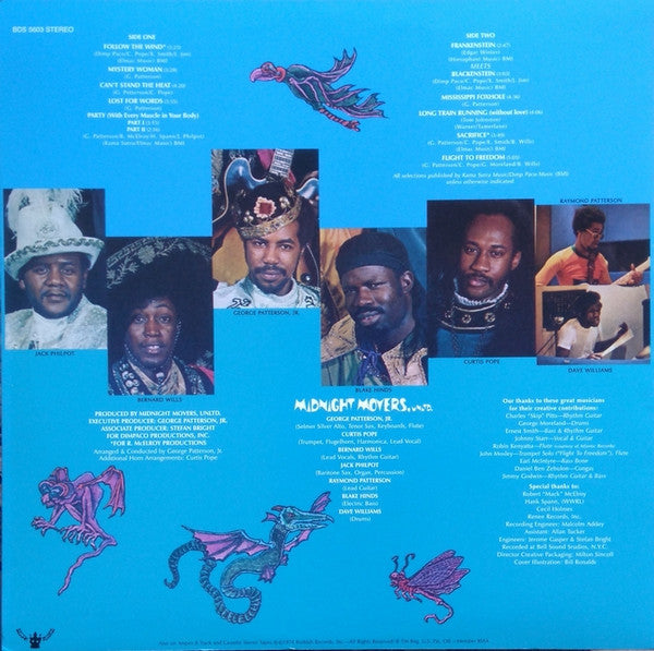 Midnight Movers Unlimited : Follow The Wind (LP, Album, RE)