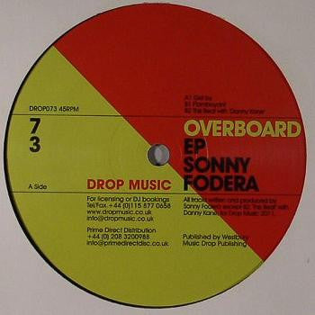 Sonny Fodera : Overboard EP (12")