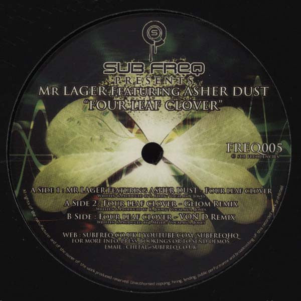 Mr. Lager : Four Leaf Clover (12")