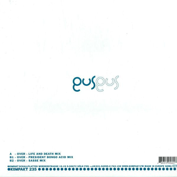 GusGus : Over Remixe (12", EP)