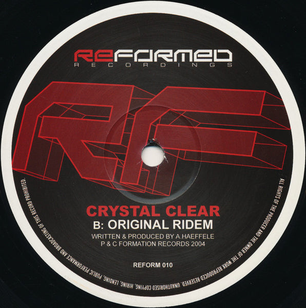 Crystal Clear (2) : Lets Get Started / Original Riddim (12")