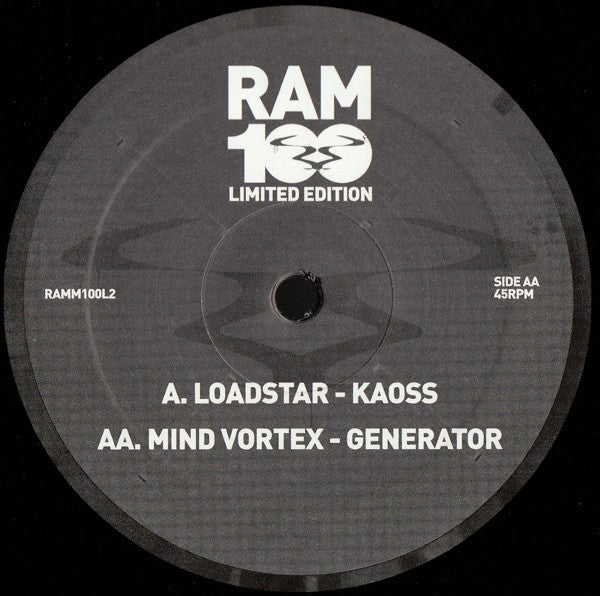 Loadstar / Mind Vortex : Kaoss / Generator (12", Ltd)
