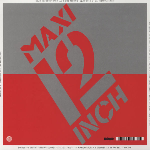 Steve Arrington : Goin Hard (12", EP)