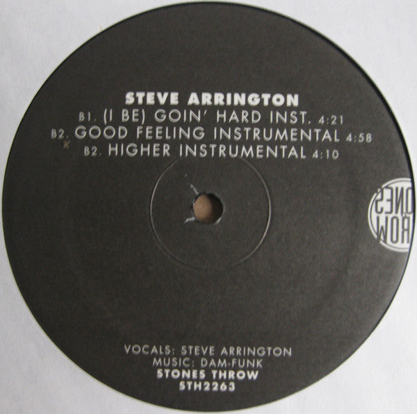 Steve Arrington : Goin Hard (12", EP)