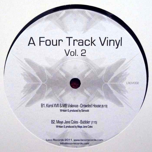 Various : A Four Track Vinyl Vol. 2 (12")