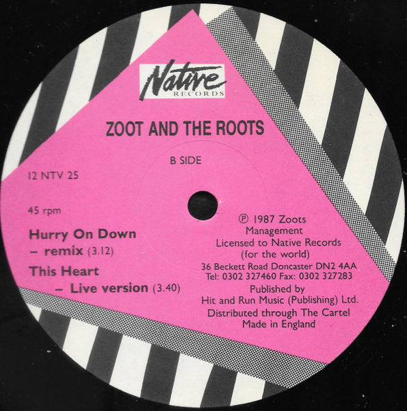 Zoot And The Roots : This Heart (12")