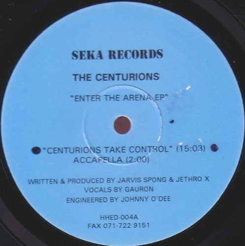 The Centurions : Enter The Arena EP (12", EP)