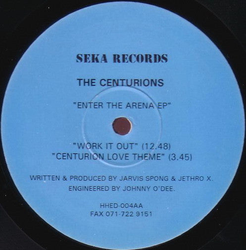 The Centurions : Enter The Arena EP (12", EP)