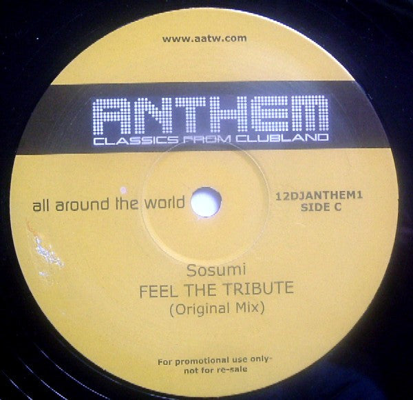 Various : Anthem Classics From Clubland (3x12", Promo)
